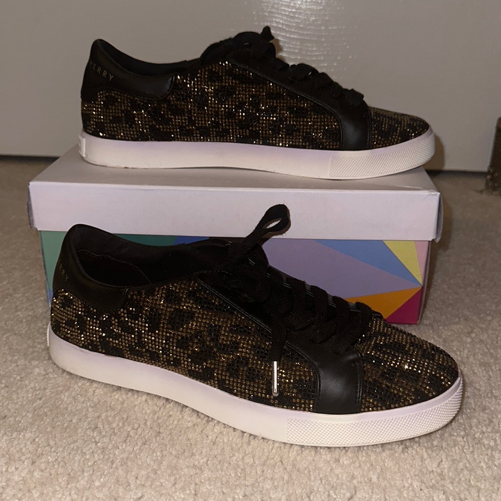 Leopard sparkle Katy Perry shoes